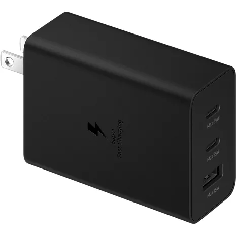 Samsung 65W Power Adapter Trio, Quick and Efficient Charging