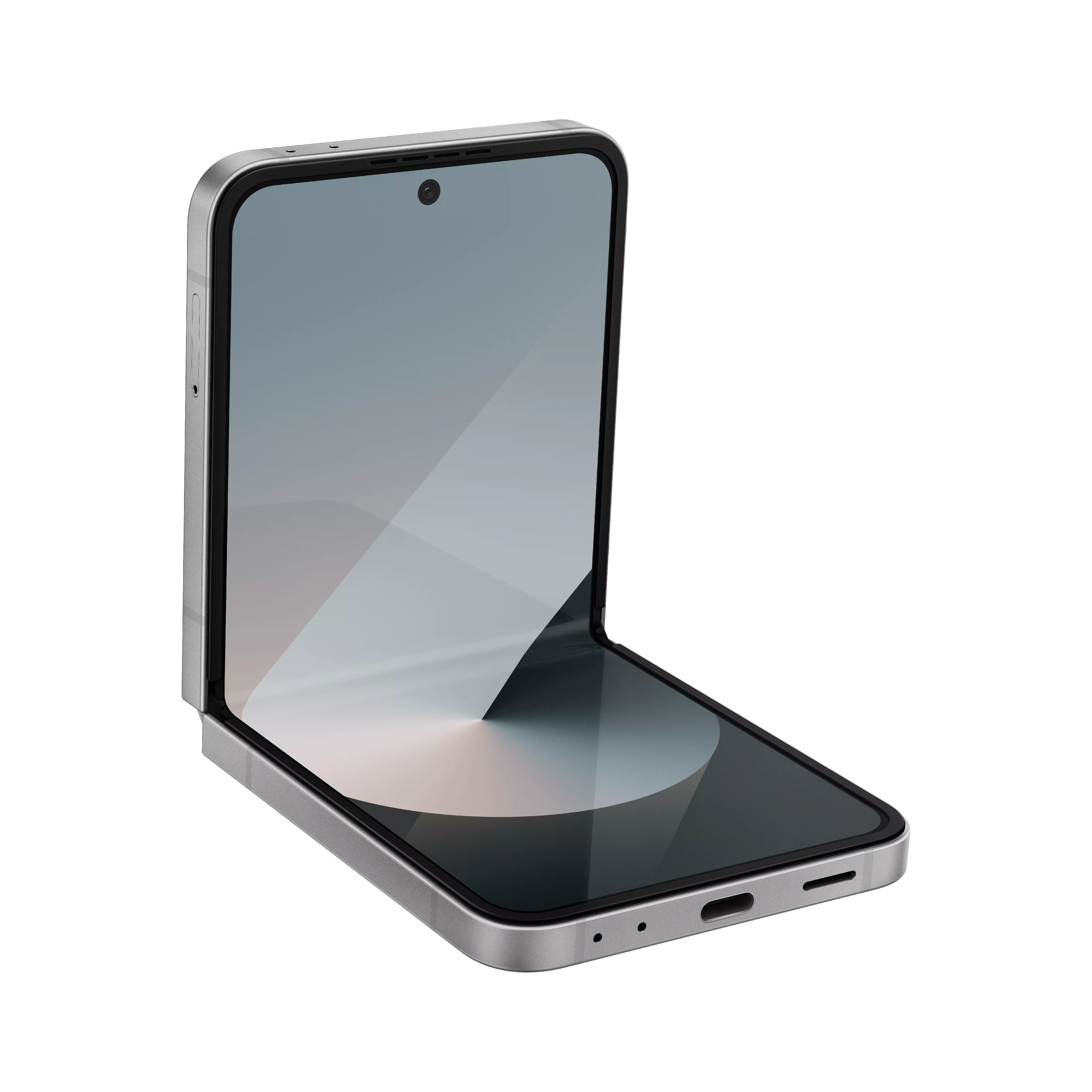 Samsung Galaxy Z Flip6 256GB in Silver Shadow (CPO - Good Condition) image 4