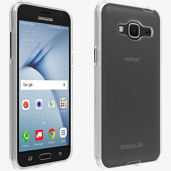 Verizon Shell Case for Galaxy J3 V - Clear - Verizon Wireless