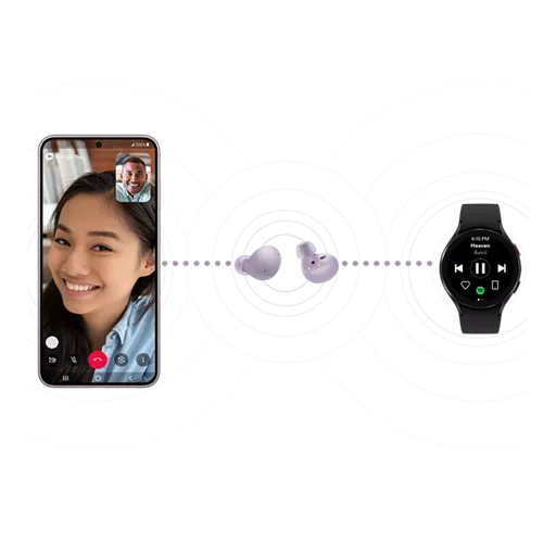 Pair and switch seamlessly under Galaxy Connected Experience