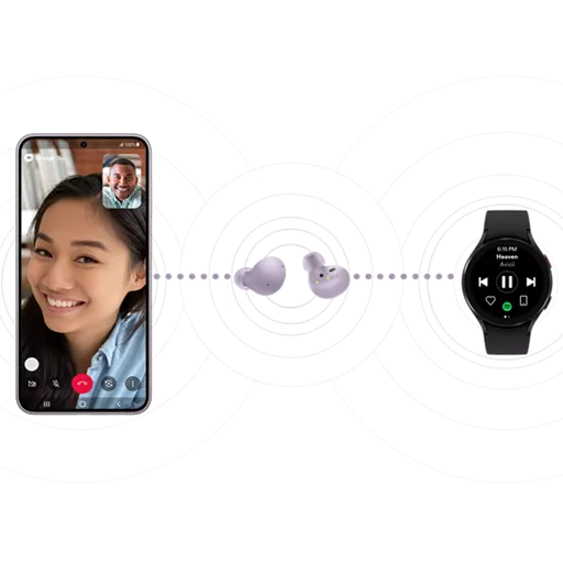 Pair and switch seamlessly under Galaxy Connected Experience