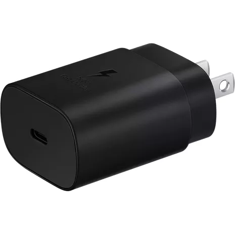 Samsung 25W Super Fast Wall Charger Black image 1 of 1 