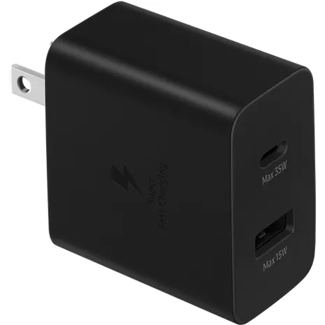 Samsung Fast Charging Wall Charger 35W Duo, Fast Charging