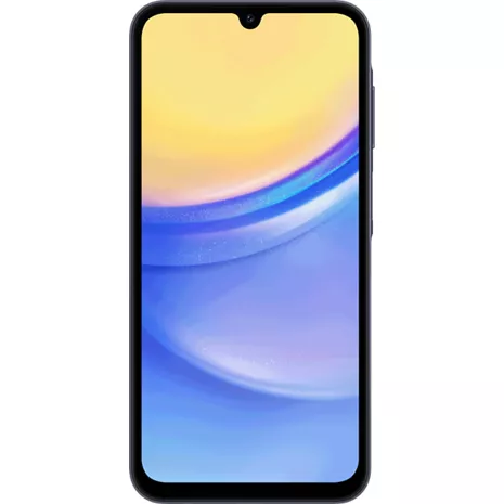 Samsung Galaxy A15 5G Prepaid Blue Black image 2 of 7 