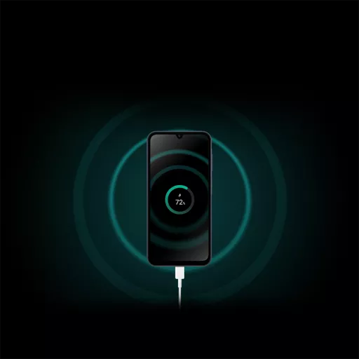 Long lasting battery with Super Fast Charging.