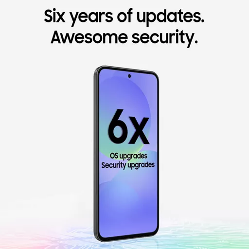 Six years of updates. Awesome security.
