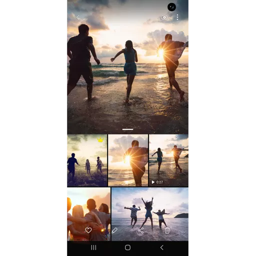 One-tap photo and video.