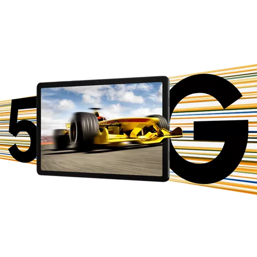Blazing-fast 5G speed while on the go.