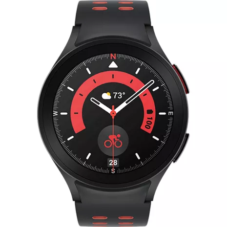 Samsung Galaxy Watch5 Pro Black Titanium 45MM Red/Black Sport