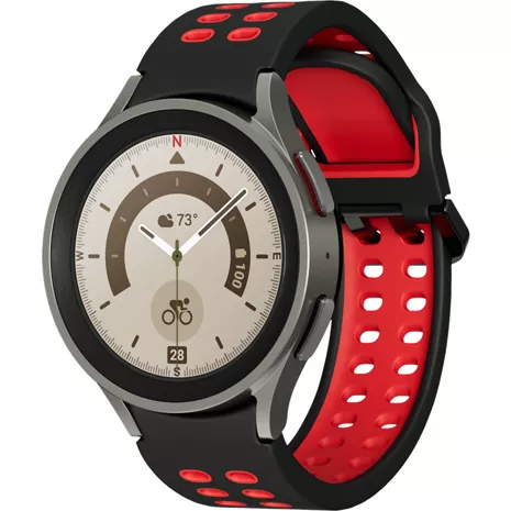 Correa deportiva Huawei Band 6 (negro/rojo) 