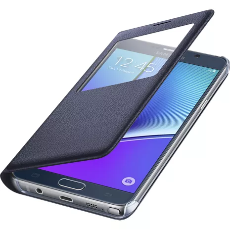 Verizon S-View Cover for Samsung Galaxy Note 5 - Black Sapphire