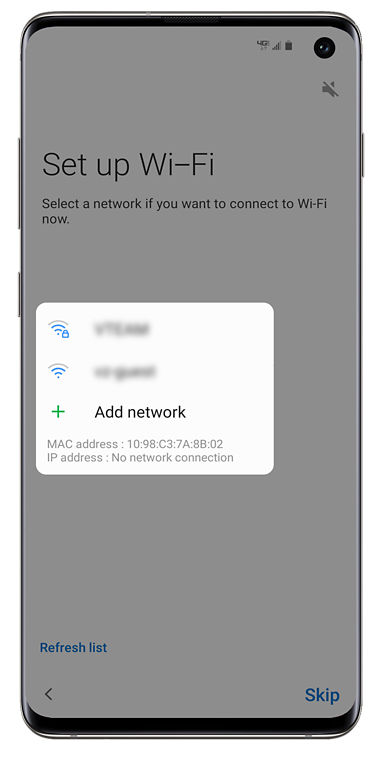 google network wifi switch Galaxy setup S10 guide Samsung