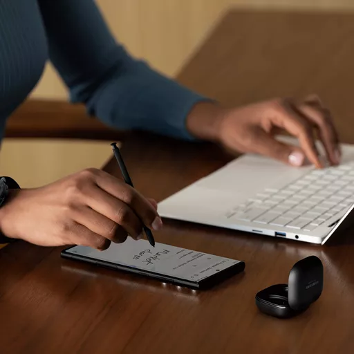 Embedded S Pen.