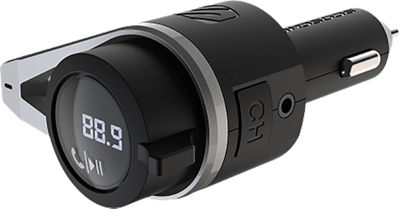 Scosche BTFreq Wireless Bluetooth FM Transmitter With 2 USB