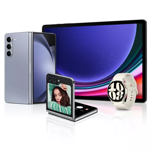 Seamless connectivity under <a href='https://www.verizon.com/wireless-devices/samsung/' target='_blank'>Galaxy Connected Experience</a>