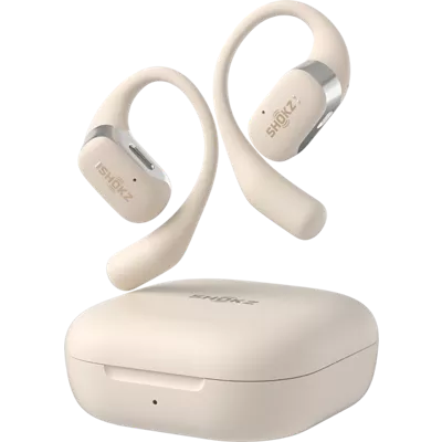 SHOKZ OPENFIT ワイヤレスイヤホン ベージュ Shokz OpenFit Open-Ear True Wireless Earbuds | Shop Now