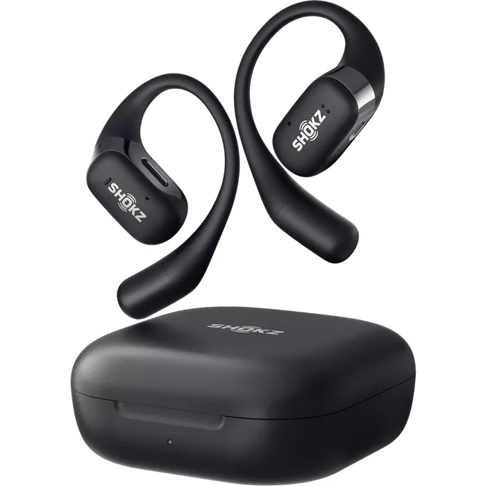 Shokz OpenFit Open-Ear True Wireless Earbuds - Black | Verizon