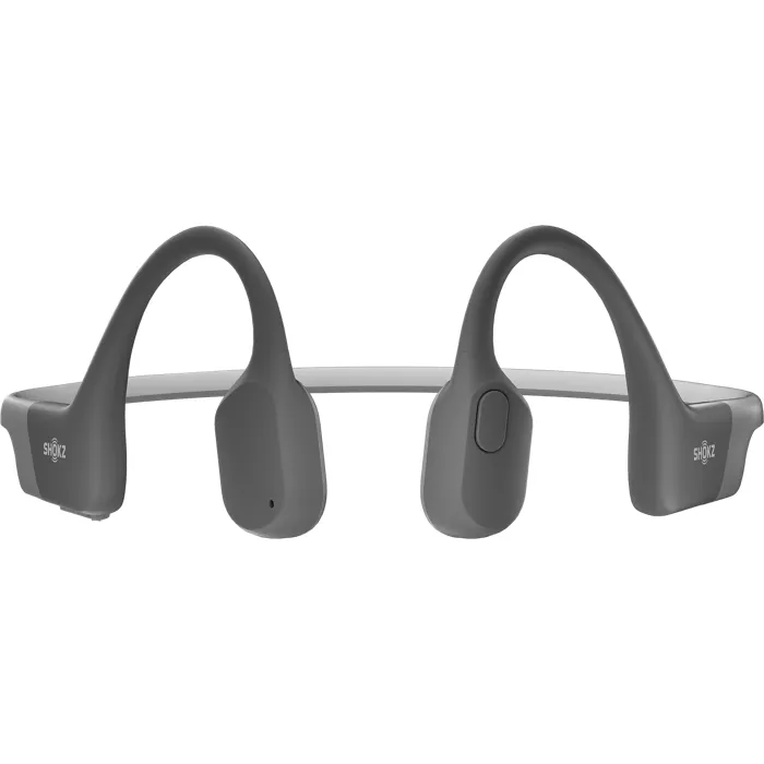 Shokz OpenRun Bone Conduction Open-Ear Endurance Headphones - Gray | Verizon