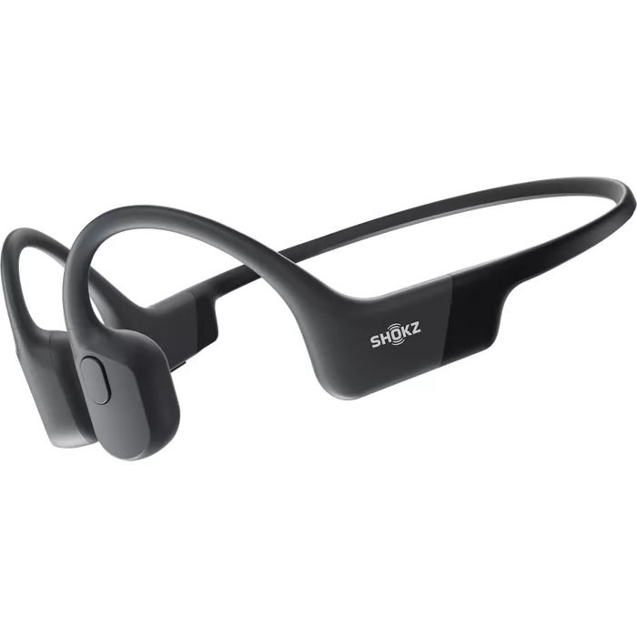 Shokz OpenRun Wireless Bone Conduction Open-Ear Headphones - Black | Verizon