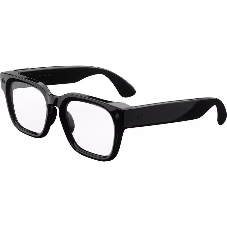 Meta Fury Classic Black, Transitions Grey Lenses - Black / Clear / Grey | Verizon