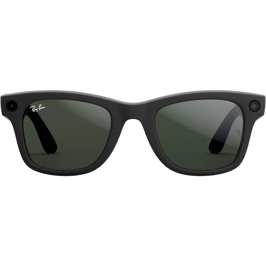 邦楽 Wayfarer Ray-Ban Wayfarer glasses with Meta AI - Matte Black/Clear to