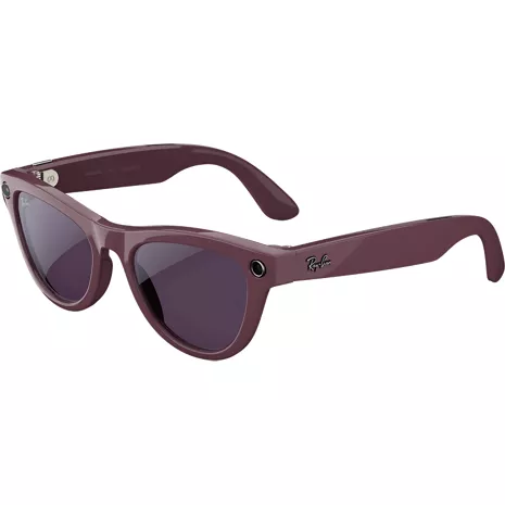 Ray-Ban Meta Skyler (Gen 2) – Shiny Mystic Violet/Transitions Amethyst lenses