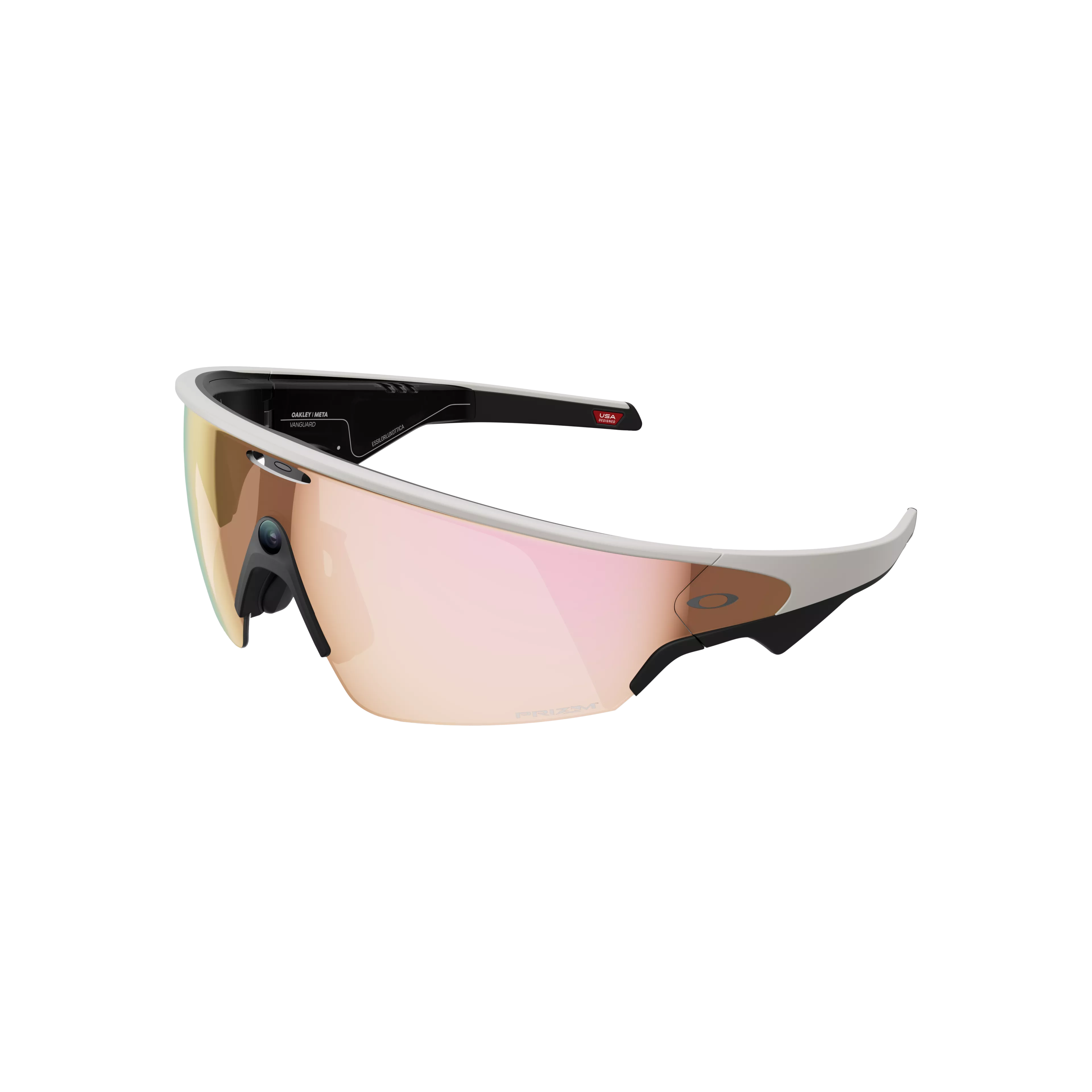Vanguard White, Prizm Rose Gold Lens