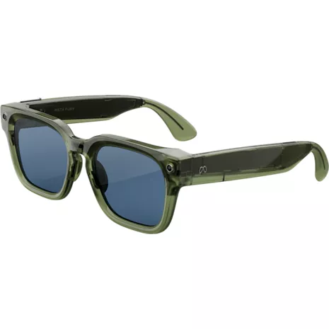 Meta Fury Racing Green, Light Blue Atlantic Lenses