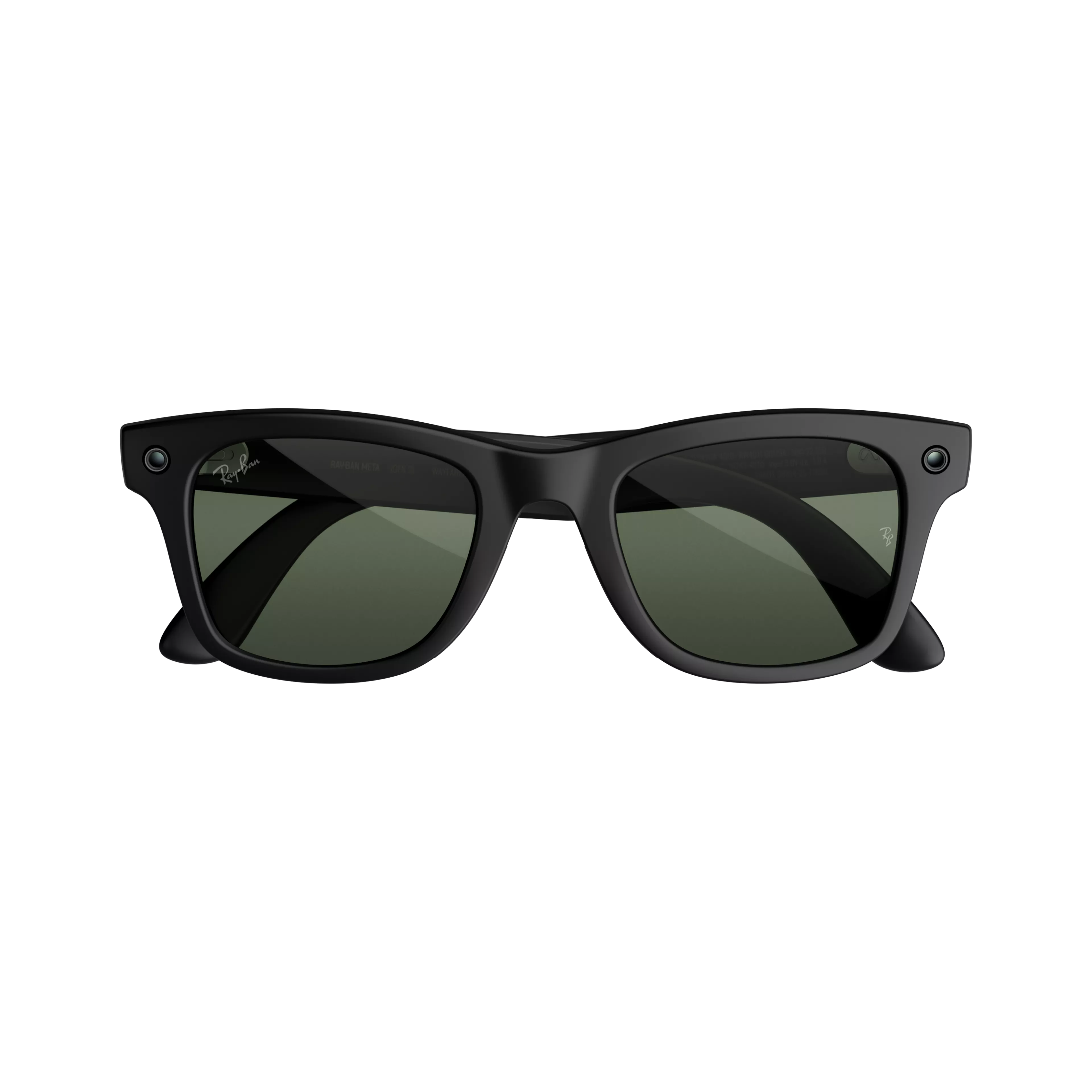 (Gen 3) Wayfarer, Matte Black, Transitions Green Lenses