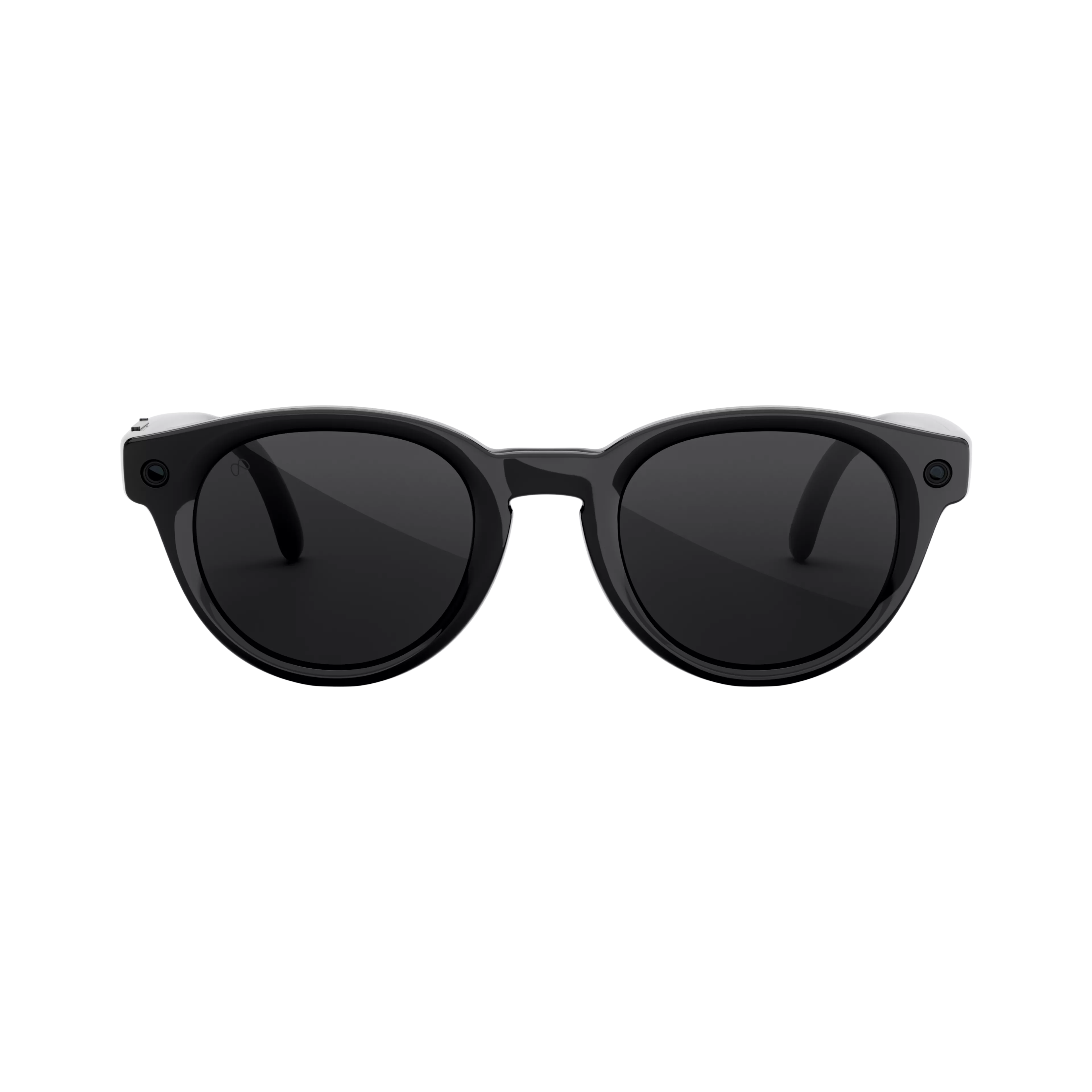 Nova Small AI Glasses, Classic Black, Polarized Grey Lenses