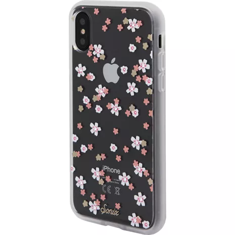 Sonix Sonix Clear Coat Case for iPhone XS X Rhinestone Floral