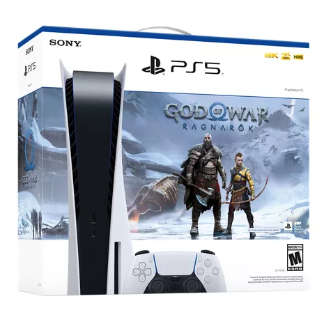 Sony God of War Ragnarok and Playstation Disc Console Bundle