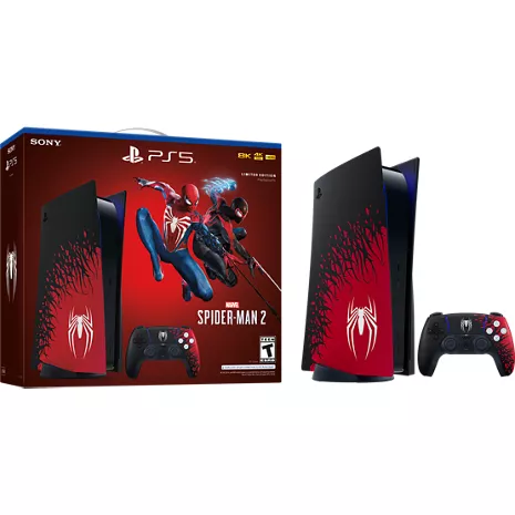 Sony PlayStation Console Disc Edition Marvel's Spider-Man 2 Limited Edition  Bundle