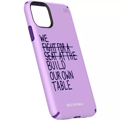 Speck BUILT BY GIRLS Presidio Inked Case for iPhone 11 Pro - Acai Purple