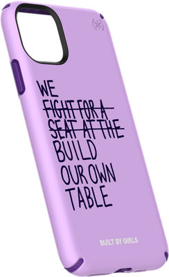 Speck Built By Girls Presidio Inked Case For Iphone 11 Acai Purple Verizon