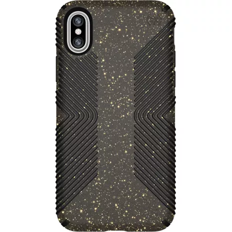 Speck Presidio Grip Black Glitter for iPhone XS/X