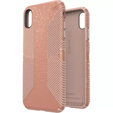 Speck Presidio Grip + Glitter Case for iPhone XS Max