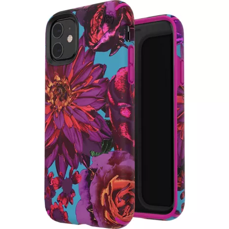 Speck Presidio Inked Case for iPhone 11 - Hyperbloom Matte/Lipstick Pink