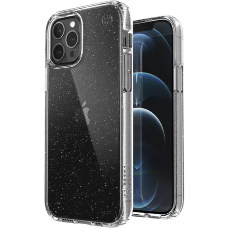 Speck Presidio Perfect Clear Case for iPhone 12/iPhone 12 Pro - Glitter