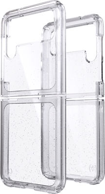 Speck Galaxy Flip 5 Presidio Perfect Clear Fold Phone Case in Clear