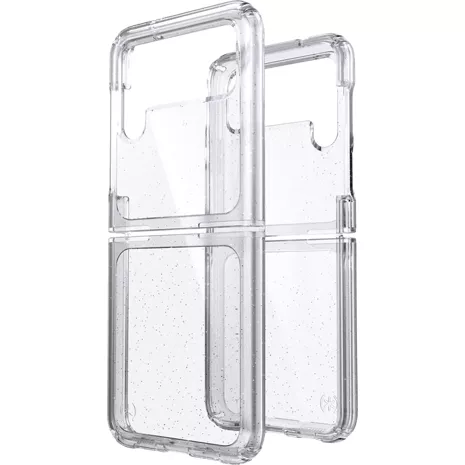 Speck Presidio Perfect-Clear Fold Case - Clear Glitter - Samsung Galaxy Z Flip5