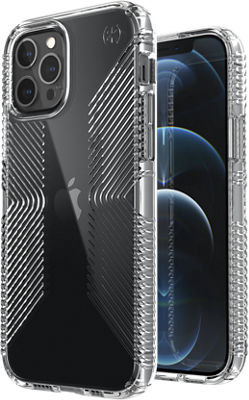 Speck Presidio Perfect Clear Grip Case for iPhone 12/iPhone 12 Pro