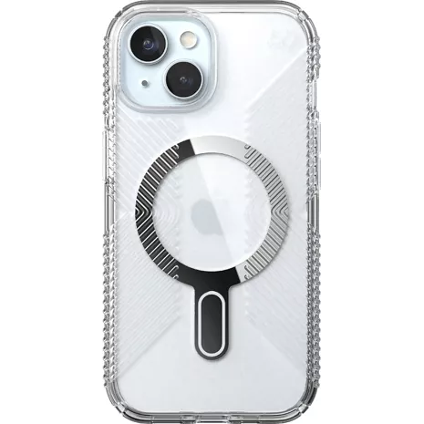 Speck Presidio Perfect Clear Grip Case with MagSafe for iPhone 15