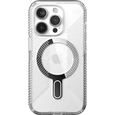 Speck Funda Presidio Perfect Clear Grip con MagSafe para el iPhone 15 Pro