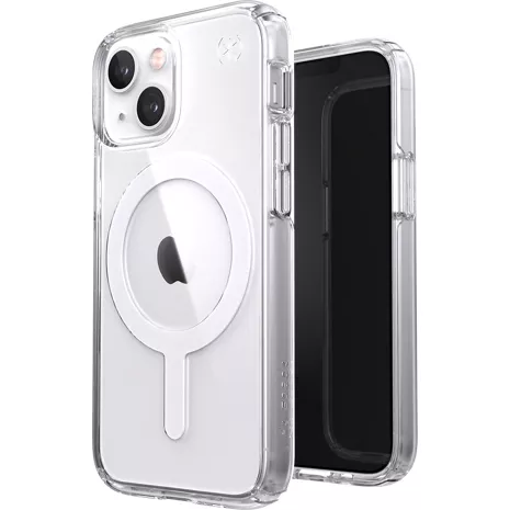 Funda Speck Presidio Perfect Clear con MagSafe para el iPhone 13 mini