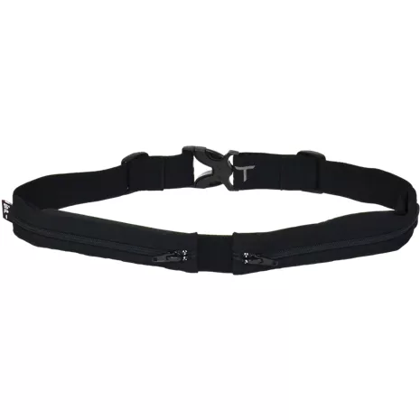 Dual pocket shop running belt