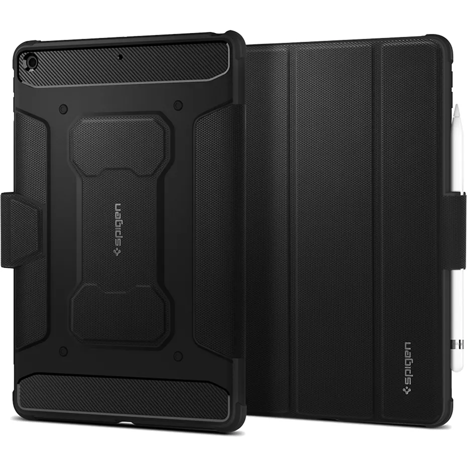 Spigen Core Armor Folio Case for iPad 10.2 (9th Gen) - Black | Verizon