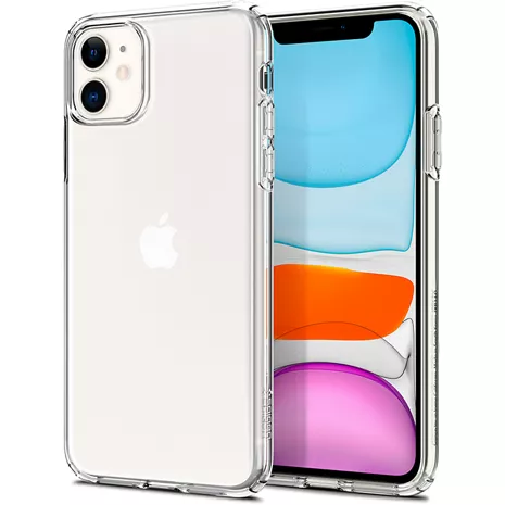 Spigen Crystal Flex Fitted Hard Shell Case for iPhone 11 - Crystal Clear