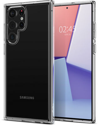 Samsung Galaxy S S22 Ultra phone case transparent SPIGEN Hybrid