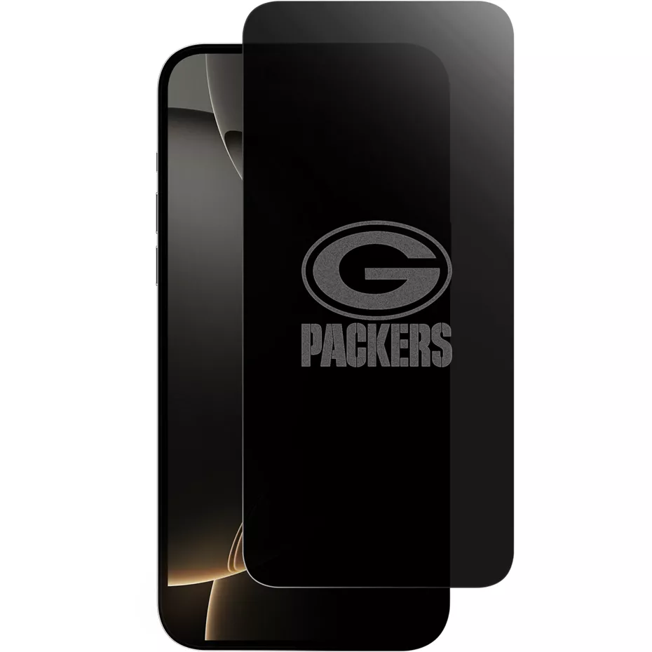 NFL Green Bay Packers Custom Privacy Glass for iPhone 17 Pro Max/16 Pro Max | Verizon